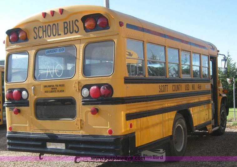 image for item 7716 1990 Chevrolet B6P042 35 passenger school bus