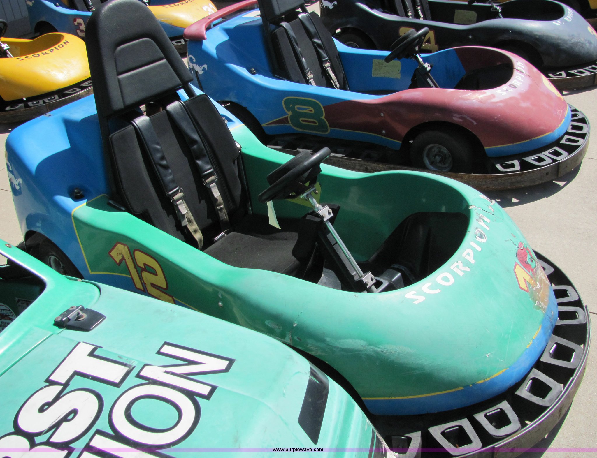 (3) Scorpion gokarts in Wichita, KS Item 6763 sold Purple Wave
