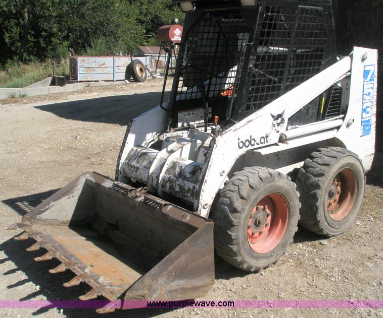 image for item 1001 1993 Bobcat 753 skid steer
