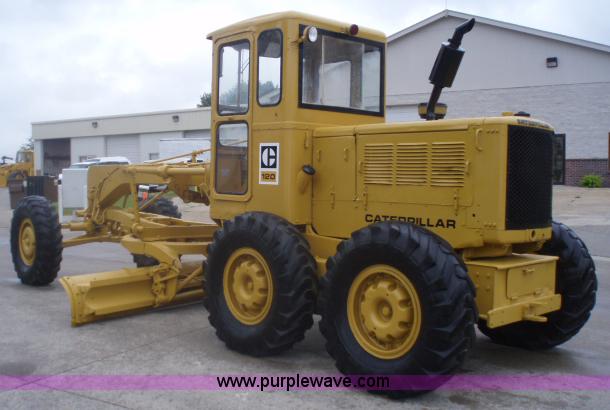 image for item 1751 1969 Caterpillar 120 motor grader