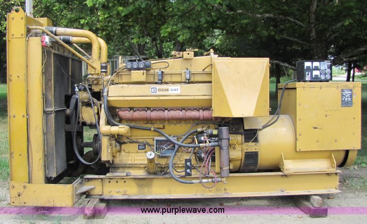 image for item 1753 Caterpillar D348 generator