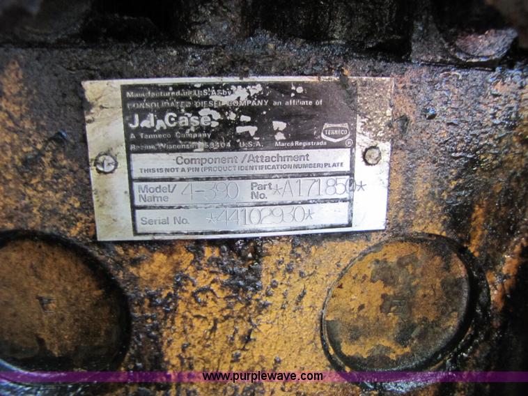 image for item 3034 Case 580E loader backhoe