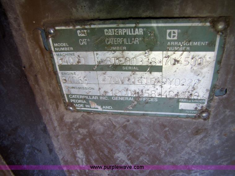 image for item 3056 1991 Caterpillar D400D 6x6 dump truck