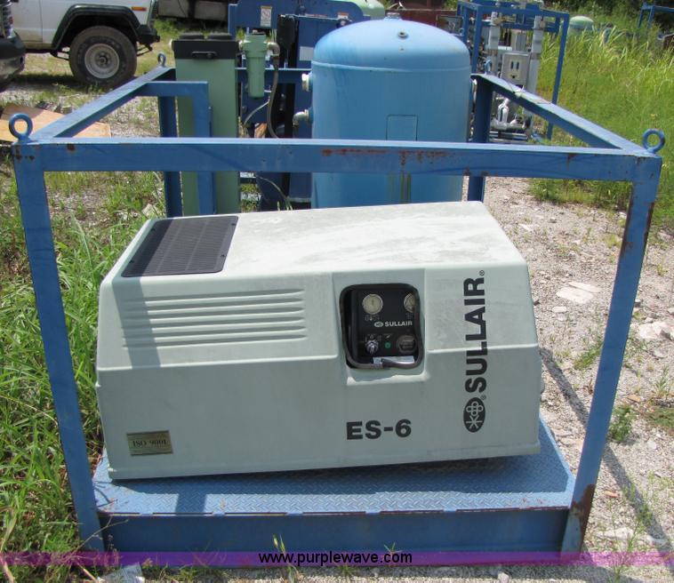 image for item 3061 2003 Sullair EX-6 skid mounted air compressor