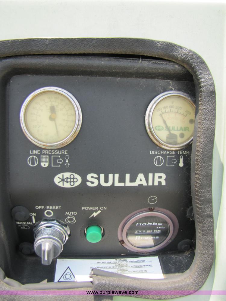 image for item 3061 2003 Sullair EX-6 skid mounted air compressor