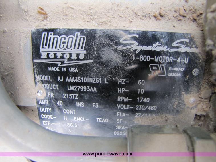 image for item 3061 2003 Sullair EX-6 skid mounted air compressor