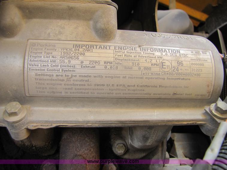 image for item 3064 JCB 214E backhoe