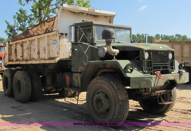 image for item 3577 1969 10-ton Army Truck 6x6 dump truck