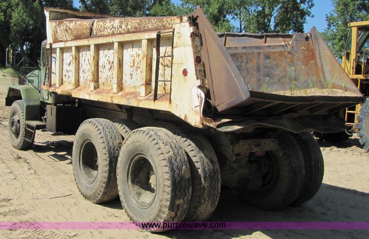 image for item 3577 1969 10-ton Army Truck 6x6 dump truck