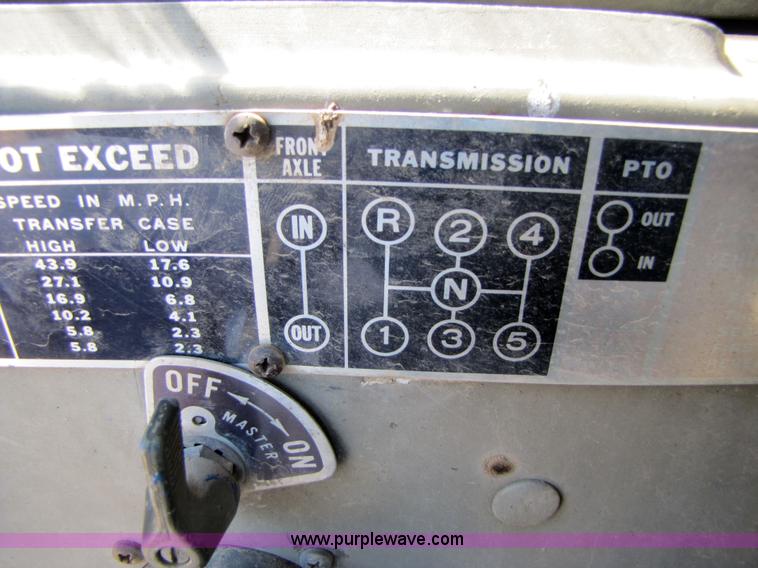 image for item 3577 1969 10-ton Army Truck 6x6 dump truck