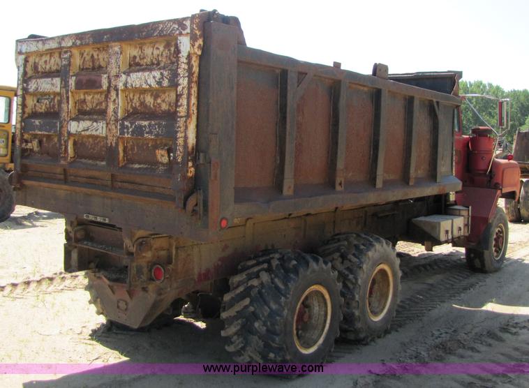image for item 3578 1973 Mack 6x6 dump truck