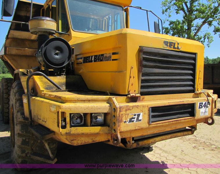 image for item 3579 Bell B40 6X6 dump truck