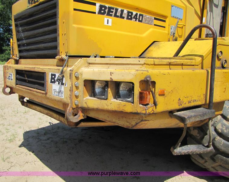 image for item 3579 Bell B40 6X6 dump truck