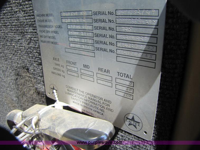 image for item 3579 Bell B40 6X6 dump truck