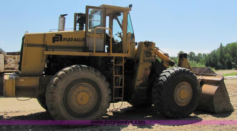 image for item 3580 Fiat-Allis 945B wheel loader