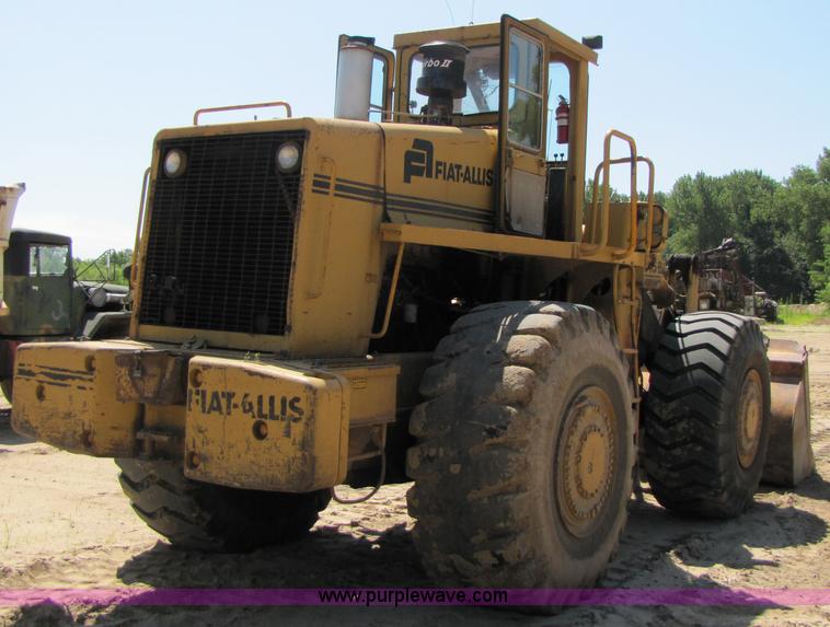 image for item 3580 Fiat-Allis 945B wheel loader