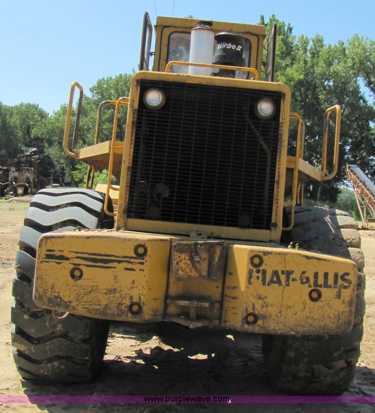 image for item 3580 Fiat-Allis 945B wheel loader