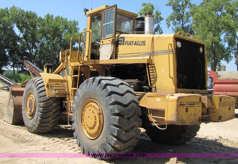 image for item 3580 Fiat-Allis 945B wheel loader