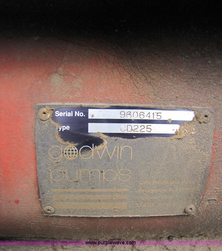 image for item 3591 Godwin CD225 8" water pump