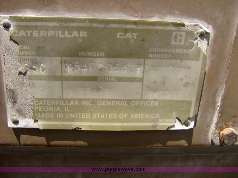 image for item 4617 1989 Caterpillar 235C excavator