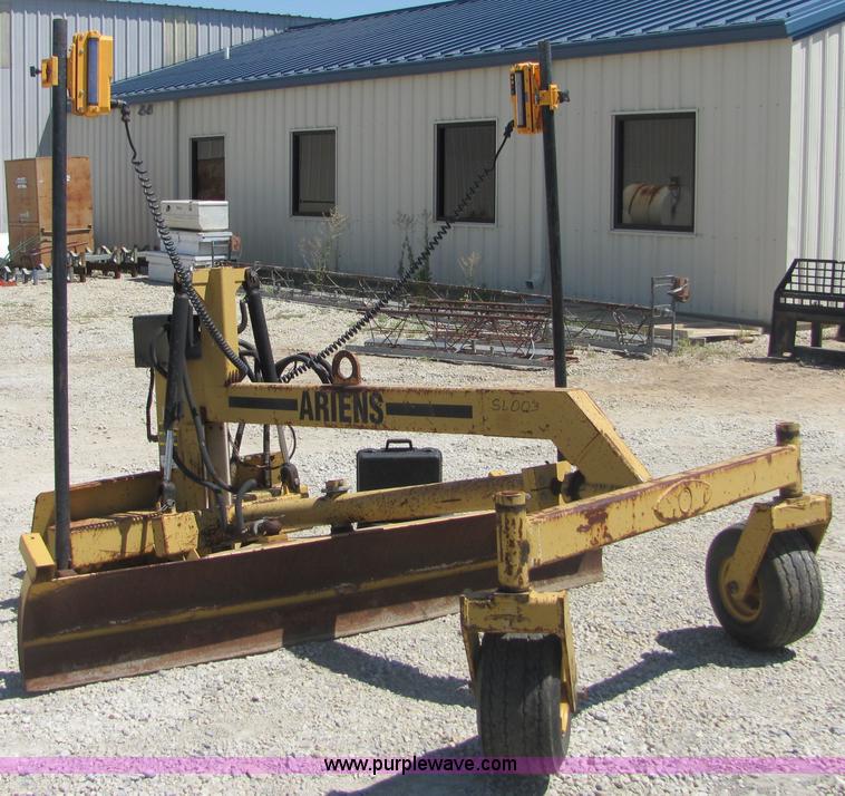 image for item 4736 Ariens 8' grader skid steer attachment