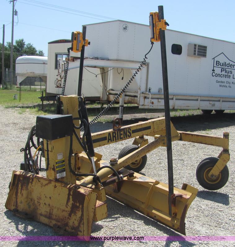 image for item 4736 Ariens 8' grader skid steer attachment