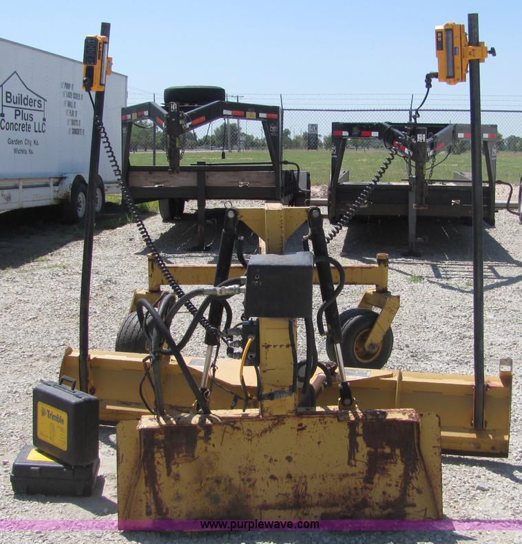 image for item 4736 Ariens 8' grader skid steer attachment