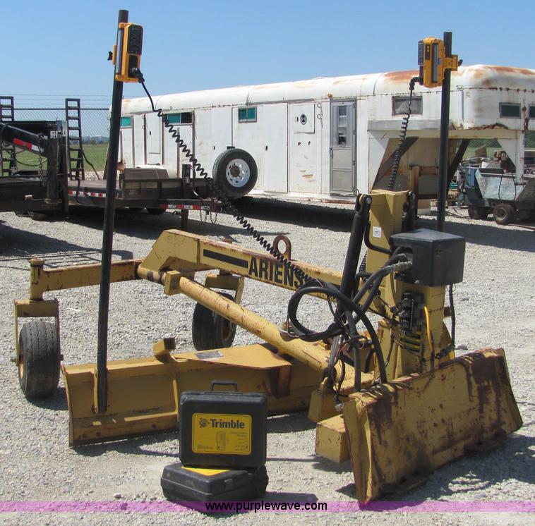 image for item 4736 Ariens 8' grader skid steer attachment