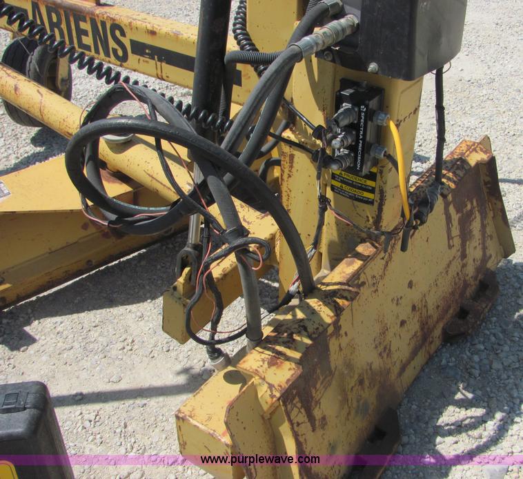 image for item 4736 Ariens 8' grader skid steer attachment