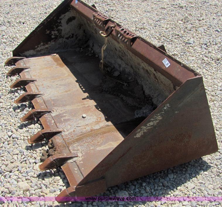 image for item 4737 78" skid steer bucket