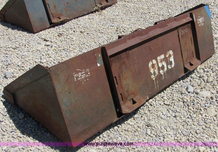 image for item 4737 78" skid steer bucket