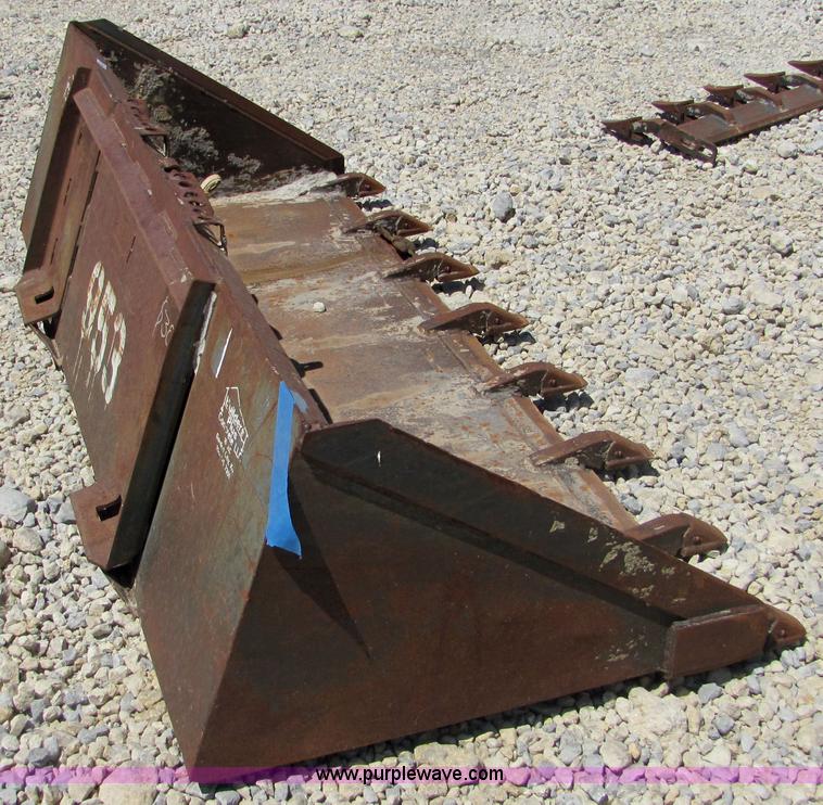 image for item 4737 78" skid steer bucket