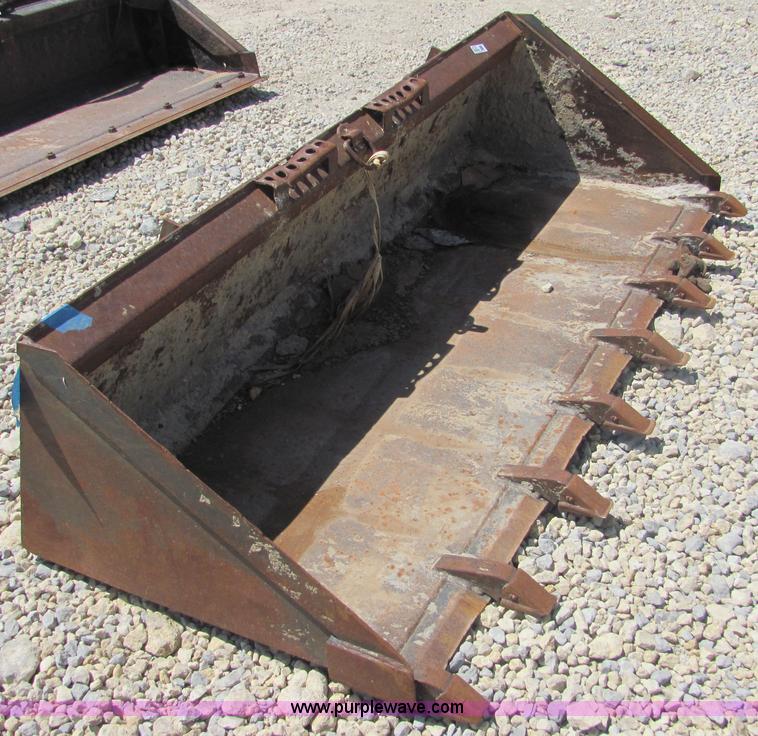 image for item 4737 78" skid steer bucket