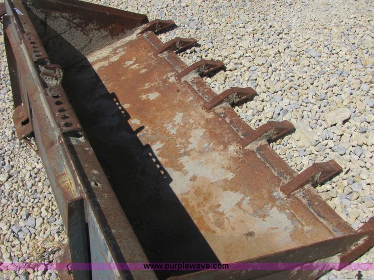 image for item 4738 67" skid steer bucket