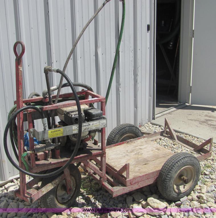 image for item 4741 Curing compound sprayer and cart