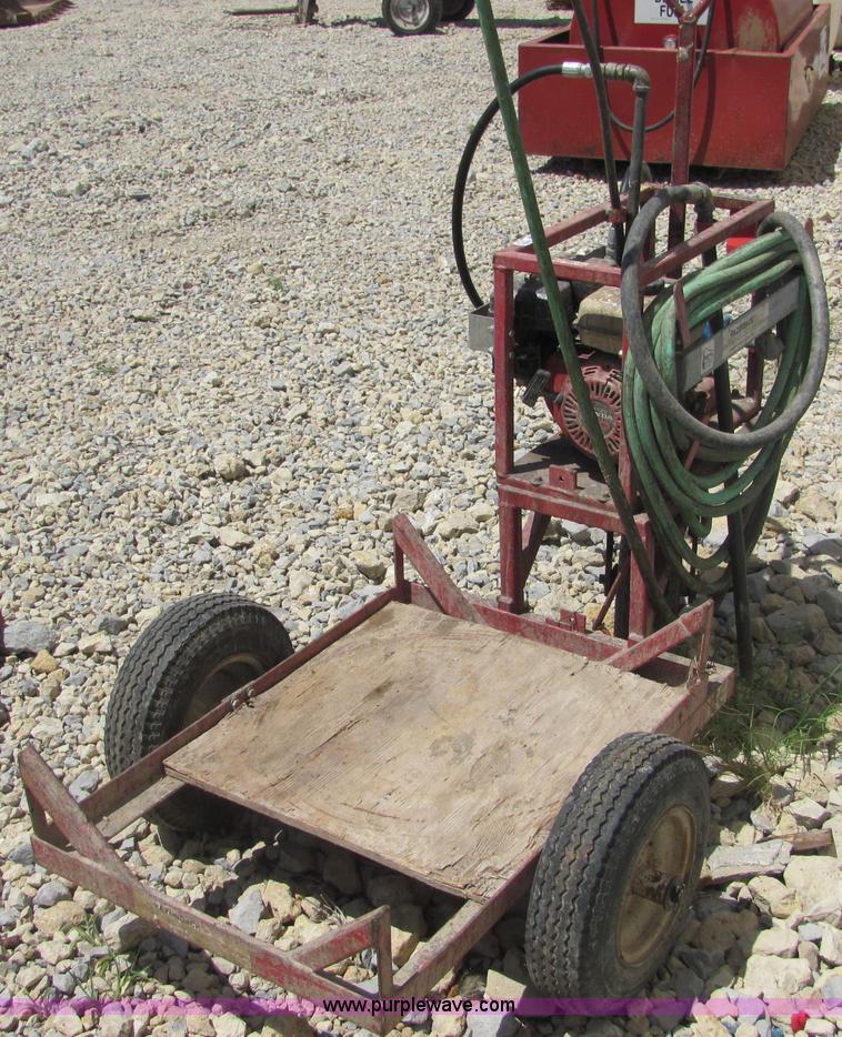 image for item 4741 Curing compound sprayer and cart