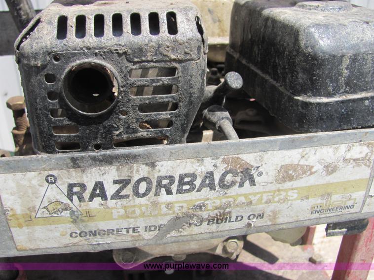 image for item 4741 Curing compound sprayer and cart