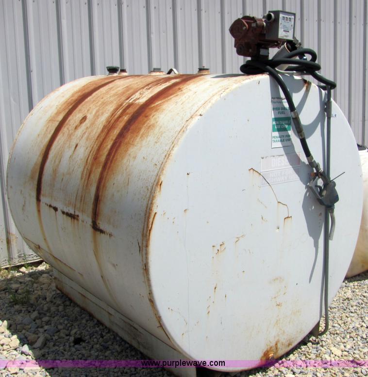 image for item 4747 500 gallon fuel tank