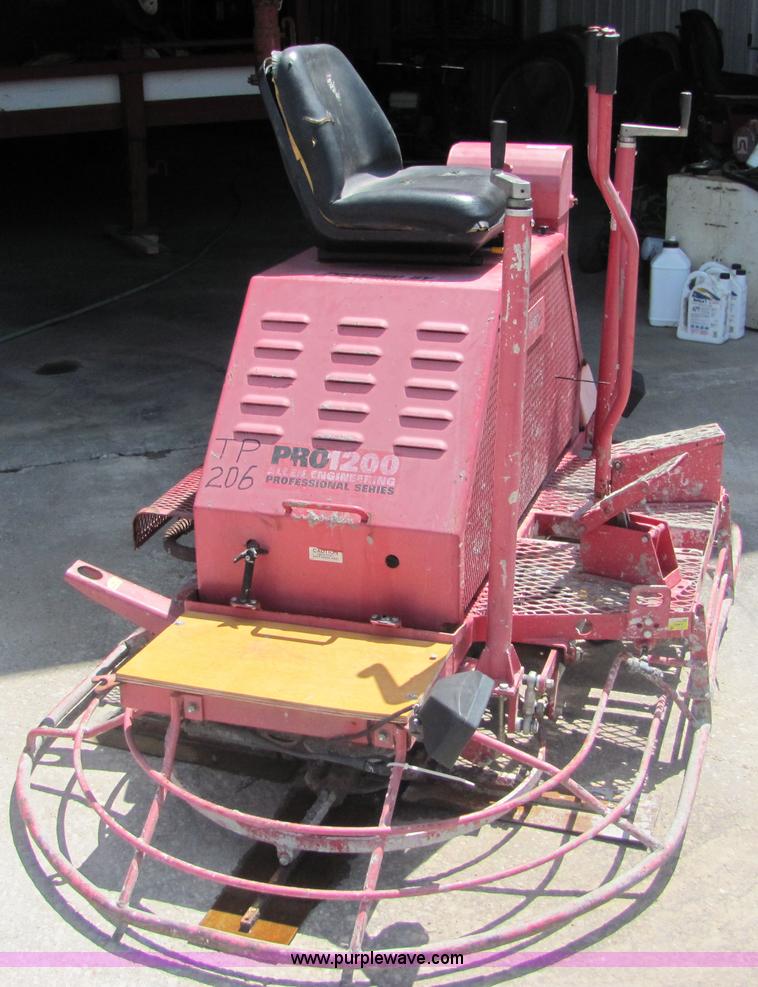 image for item 4783 Razor Back 525 riding power trowel