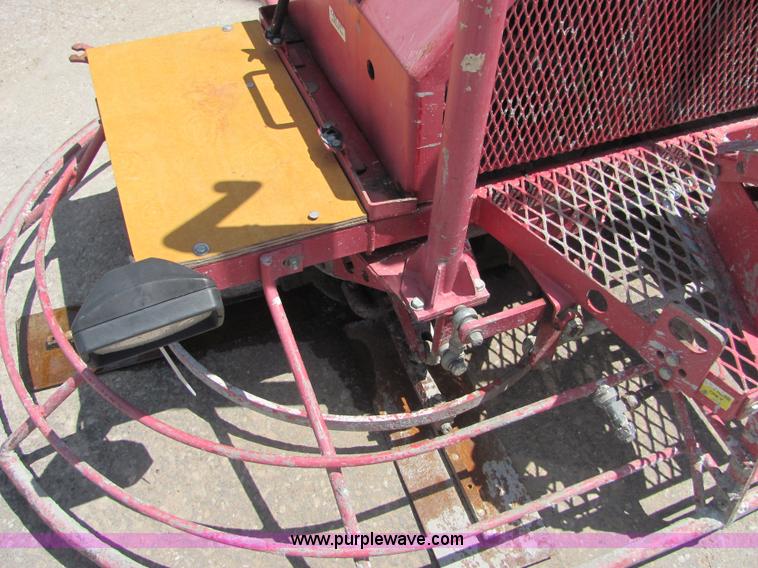image for item 4783 Razor Back 525 riding power trowel