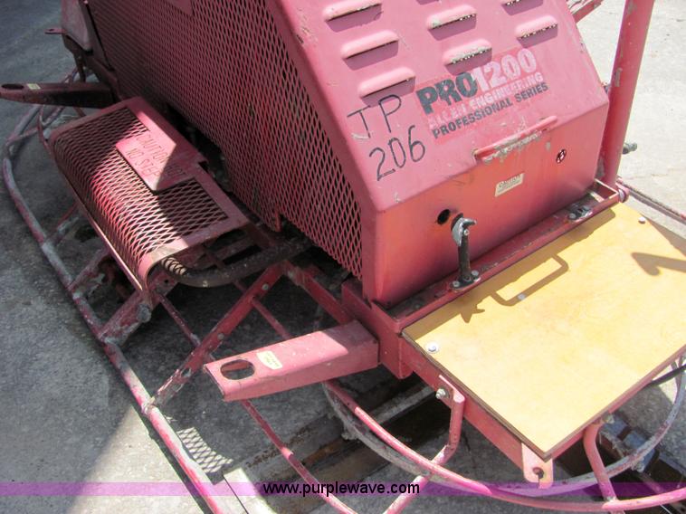 image for item 4783 Razor Back 525 riding power trowel