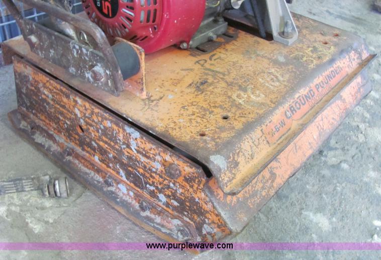 image for item 4787 MBW Ground Pounder plate compactor
