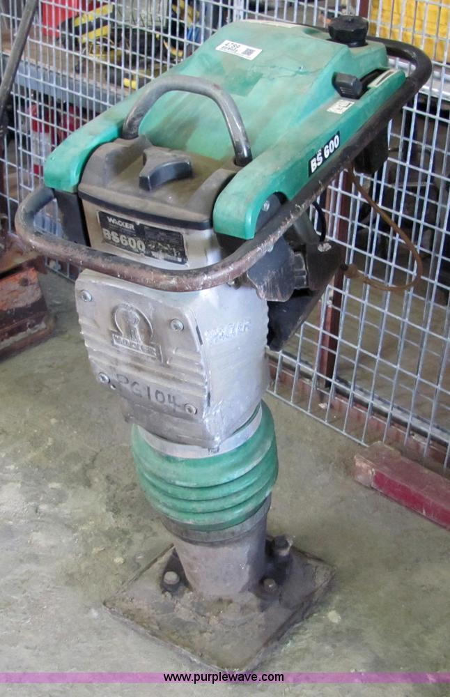 image for item 4789 Wacker Jumping Jack BS600 compactor