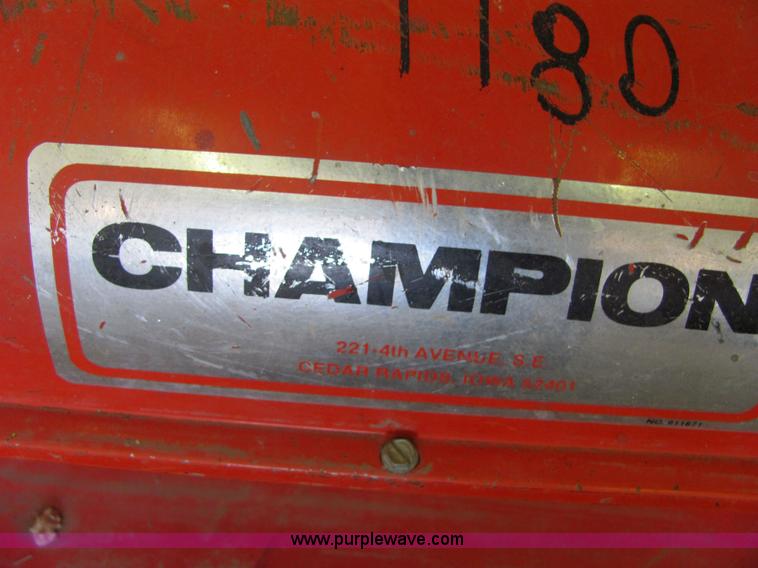 image for item 4791 Champion kerosene space heater