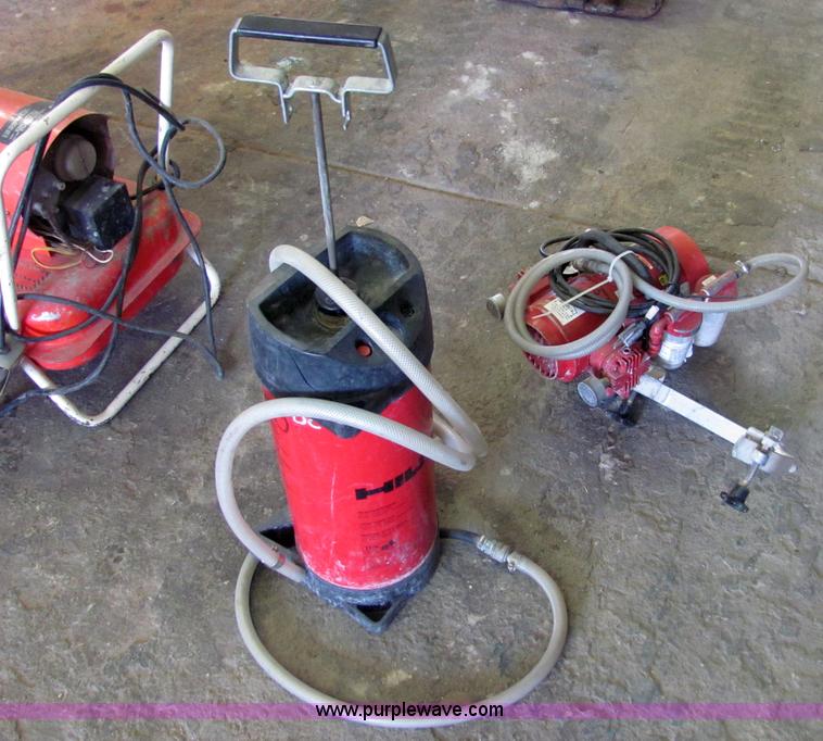 image for item 4792 Hilti core drill and bits