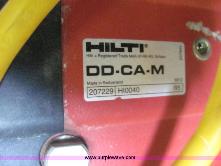 image for item 4792 Hilti core drill and bits