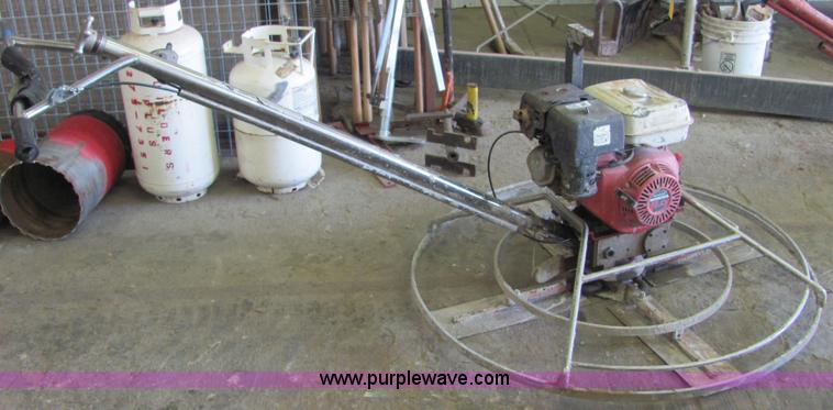 image for item 4794 Allen walk behind power trowel