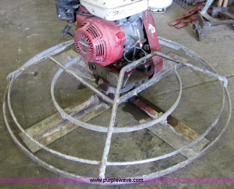 image for item 4794 Allen walk behind power trowel