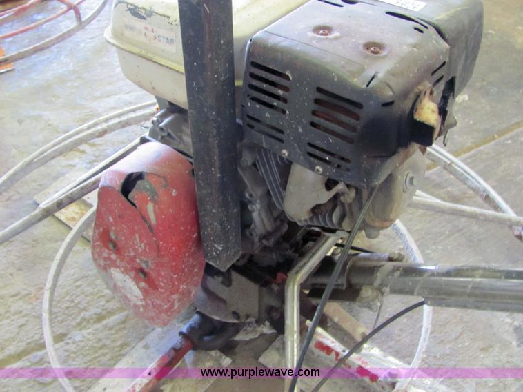 image for item 4794 Allen walk behind power trowel