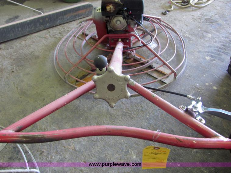 image for item 4795 Allen walk behind power trowel